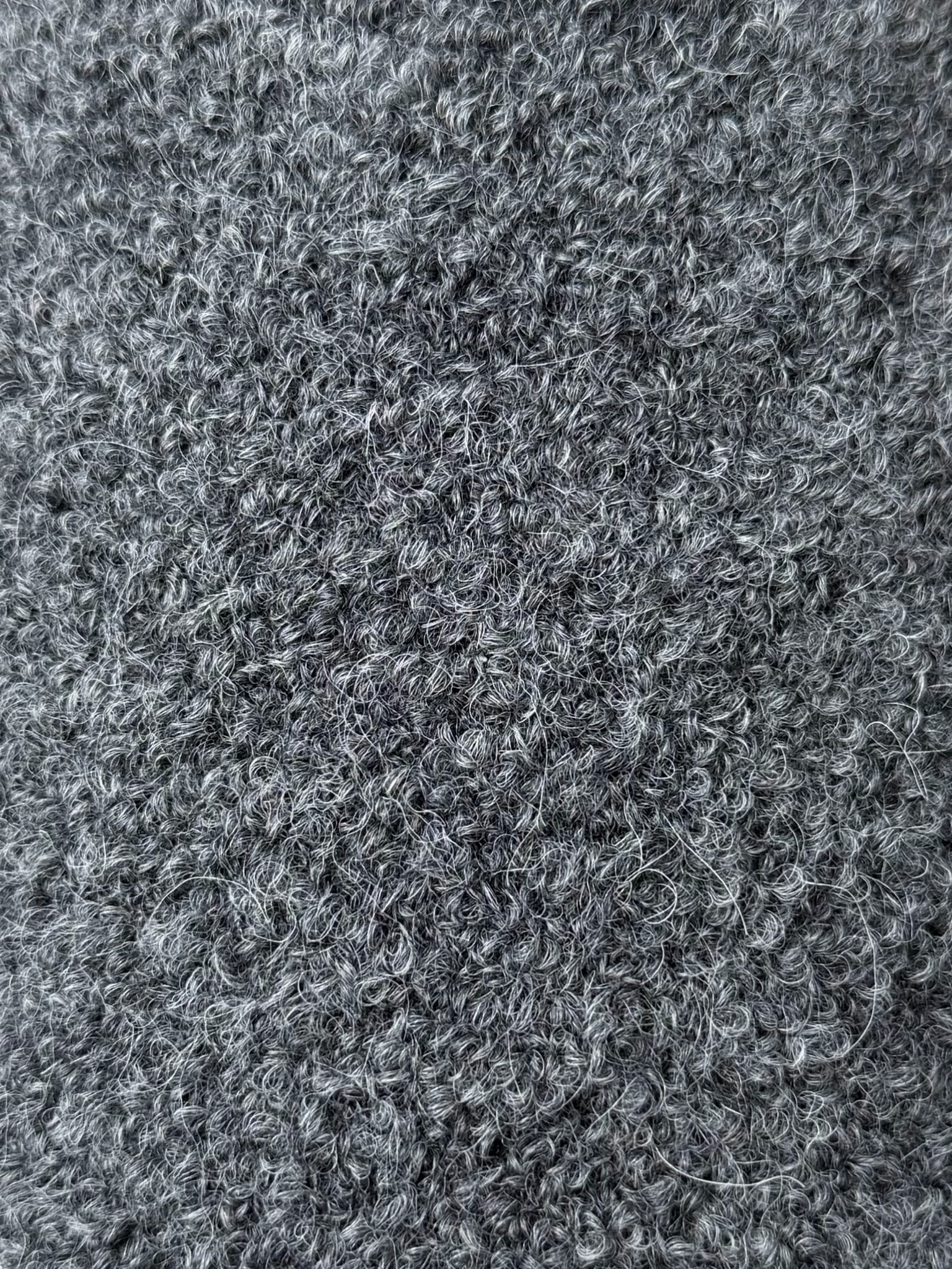 Flan Bouclerino Confort 1200 m / 100 g –  Bouclé-Garn aus Baby Alpaka und Merino col. Anthrazit foto 3